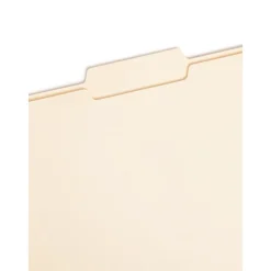 File Folders|Smead File Folders, 1/3-Cut Tab, Letter Size, Manila, 100/Box (10332)