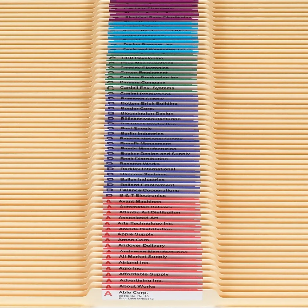 File Folders|Smead File Folders, 1/3-Cut Tab, Letter Size, Manila, 100/Box (10332)