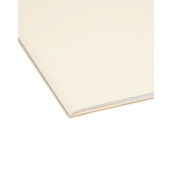 File Folders|Smead File Folders, Reinforced 1/3-Cut Tab Right Position, Letter Size, Manila, 100/Box (10337)