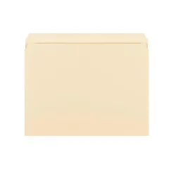 File Folders|Smead File Folders, Straight-Cut Tab, Letter Size, Manila, 100/Box (10300)