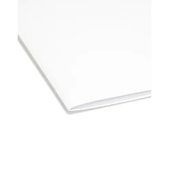 File Folders|Smead File Folders, 1-Tab, Letter Size, White, 100/Box (12810)