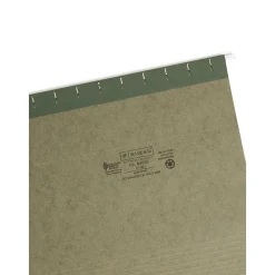 Hanging File Folders|Smead Hanging File Folders, 1/3-Cut Tab, Letter Size, Standard , 25/Box (64035) Green