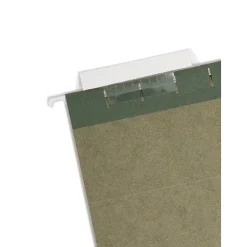 Hanging File Folders|Smead Hanging File Folders, 1/3-Cut Adjustable Tab, Legal Size, Standard Green, 25/Box (64135)