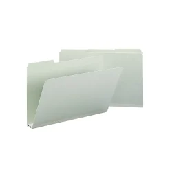 File Folders|Smead Heavy Duty Pressboard File Folder, 1/3-Cut Tab, 2