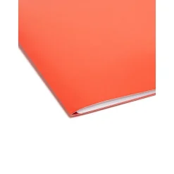 File Folders|Smead Organized Up Heavyweight Dual Tab Vertical Colored File Folders, Letter Size, Bright Tones, 6/Pack (75406)