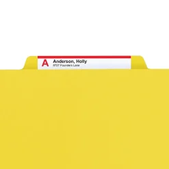 File Folders|Smead Pressboard Classification File Folder w/Wallet Divider and SafeSHIELD Fasteners, 2