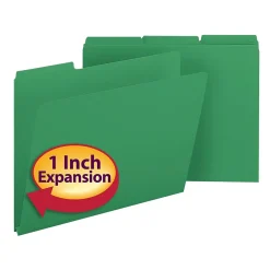 File Folders|Smead Pressboard File Folders, 1/3-Cut Tab, 1