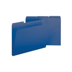 File Folders|Smead Pressboard File Folder, 1/3-Cut Tab, 1