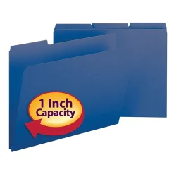 File Folders|Smead Pressboard File Folder, 1/3-Cut Tab, 1