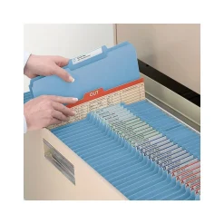 File Folders|Smead Pressboard File Folders, 1/3-Cut Tab, 1