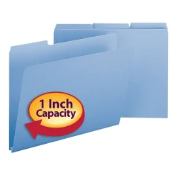 File Folders|Smead Pressboard File Folders, 1/3-Cut Tab, 1