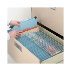 Hanging File Folders|Smead SafeSHIELD Pressboard Hanging File Folder, 2