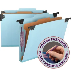 Hanging File Folders|Smead SafeSHIELD Pressboard Hanging File Folder, 2