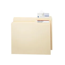 Labels|Smead Seal & View® Label Protectors, 3-1/2" x 1-11/16", Clear, 100/Pack (67600)