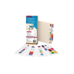 Labels|Smead Smartstrip ColorBar WaterGuard Inkjet File Folder Labels, 1 1/2