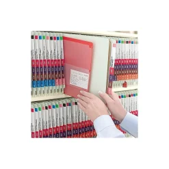 Labels|Smead Smartstrip ColorBar WaterGuard Inkjet File Folder Labels, 1 1/2