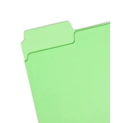 File Folders|Smead SuperTab File Folders, 1-Tab, Letter Size, Assorted, 24/Pack (11957)