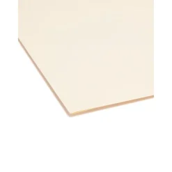 File Folders|Smead SuperTab File Folders, Reinforced 1/3-Cut Tab, Letter Size, Manila, 100/Box (10395)