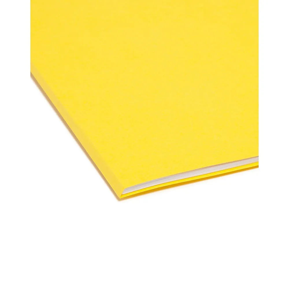 File Folders|Smead SuperTab File Folder, Oversized 1/3-Cut Tab, Letter Size, Assorted Colors, 24 per Pack (11956)