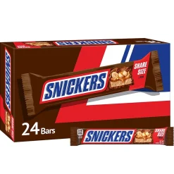 Snickers Sharing Size Milk Chocolate Candy Bars, 3.29 oz., 24/Box (MMM32252)