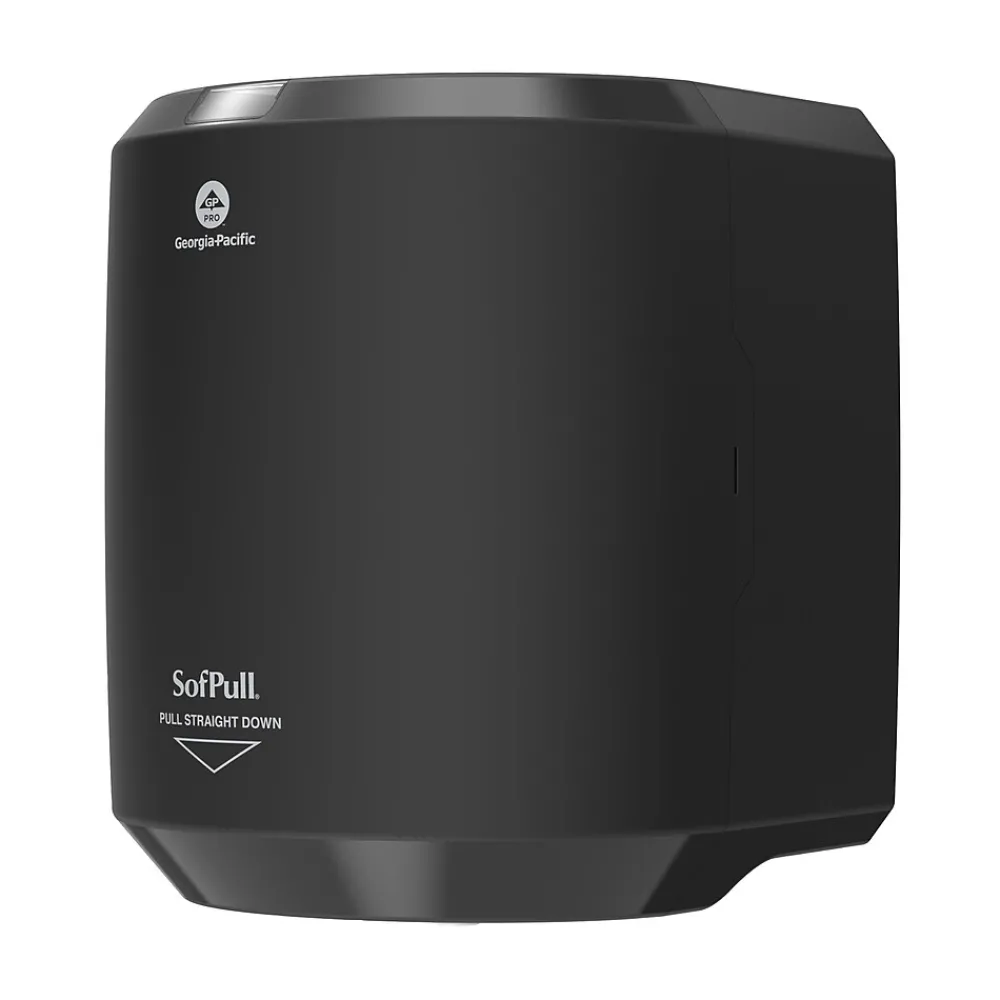 Centerpull Paper Towel Dispenser, Black (58204B)<SofPull