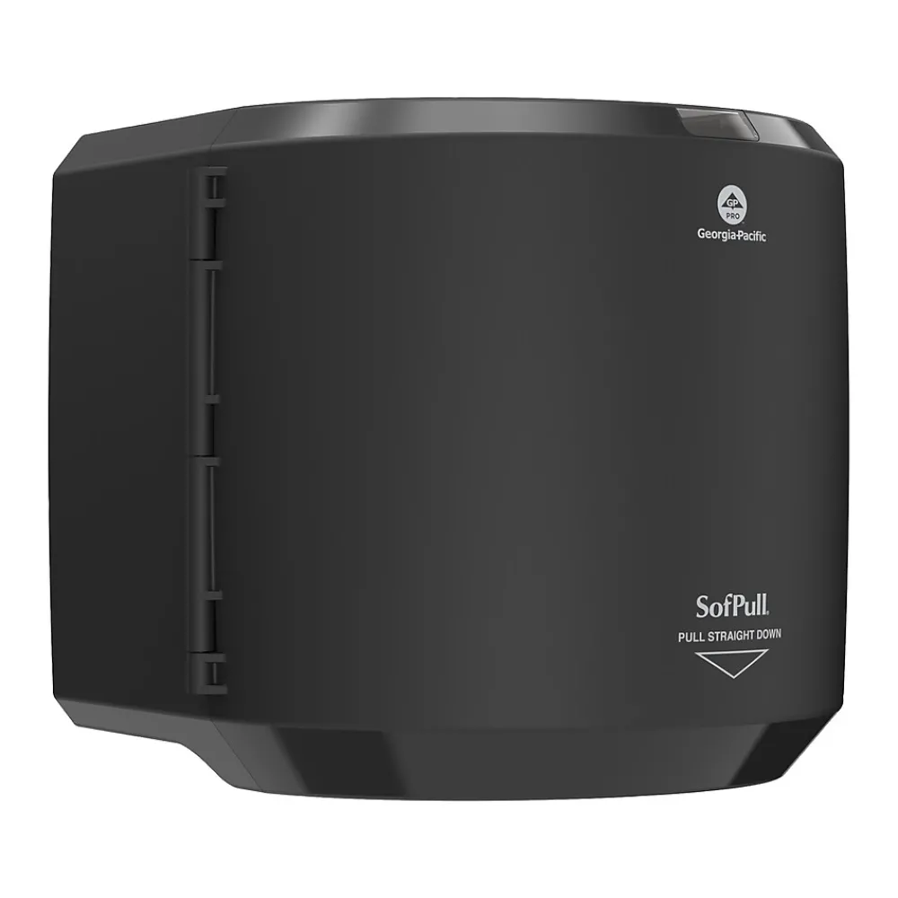 Centerpull Paper Towel Dispenser, Black (58201B)<SofPull Discount