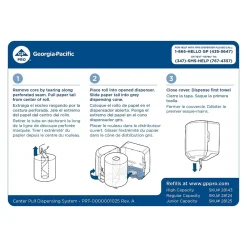 Centerpull Paper Towel Dispenser, Black (58201B)<SofPull Discount