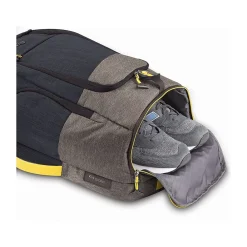 Solo Everyday Max Laptop Recycled Backpack, Large, Navy/Gray (ACV732-4)