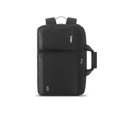 Laptop Briefcase, Black Polyester (UBN310-4X)<Solo Online