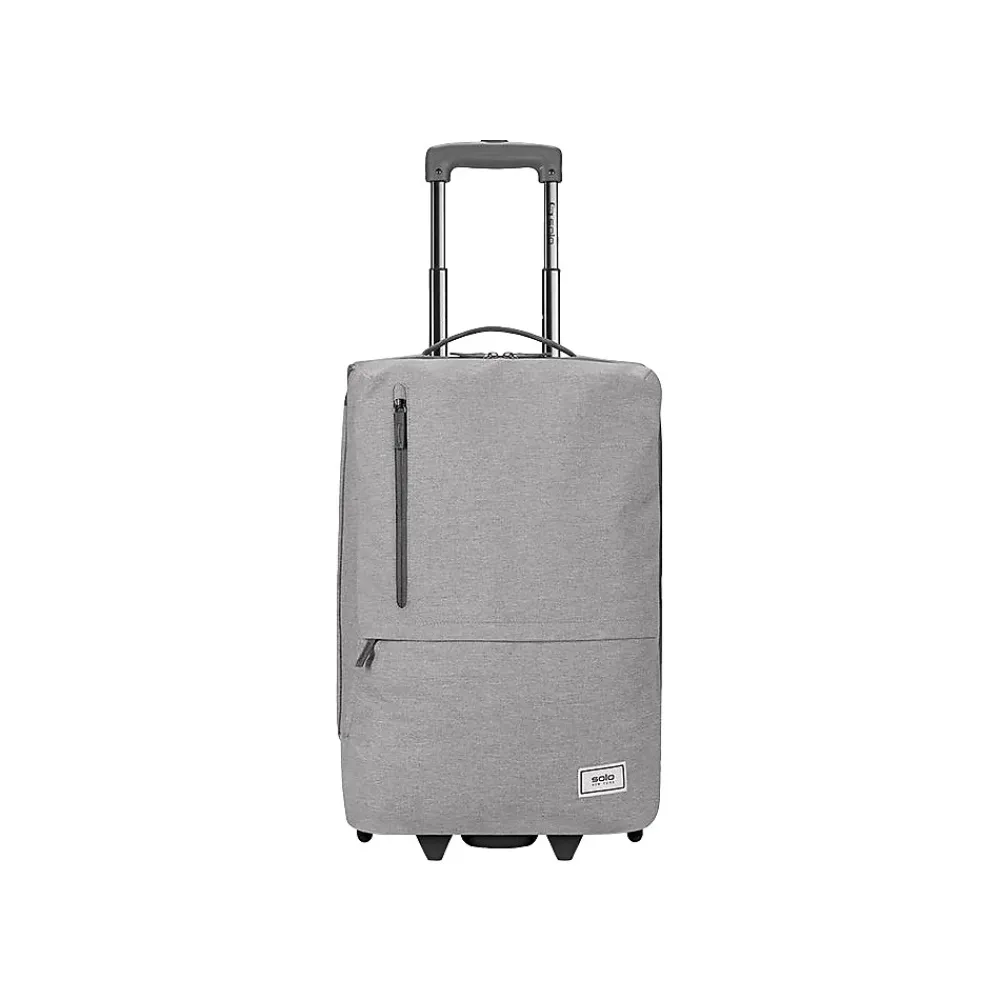22" Re:treat Carry-On Suitcase, 2-Wheeled, Gray (UBN914-10)<Solo New York Discount
