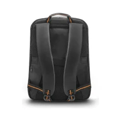 Solo New York Ambition Travel Laptop Backpack, Large, Black/Orange (UBN722-4)