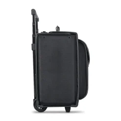 Classic Laptop Rolling Briefcase, Black Polyester (PV78-4)<Solo New York Outlet