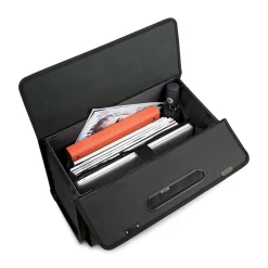 Classic Laptop Rolling Briefcase, Black Polyester (PV78-4)<Solo New York Outlet