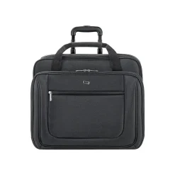 Laptop Bags|Solo New York Midtown Bryant 17.3" Polyester Rolling Laptop Bag, (PT136-4) Black