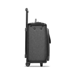 Morgan Polyester Briefcase, Laptop Compatible, Rolling, TSA Checkpoint Friendly, Gray (B151-4/10)<Solo New York Outlet
