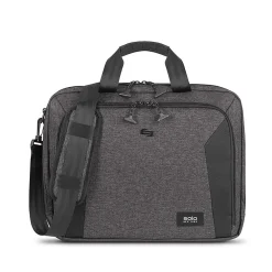 Nomad Collection Voyage Laptop Briefcase, Gray Polyester (NOM301-10)<Solo New York Discount