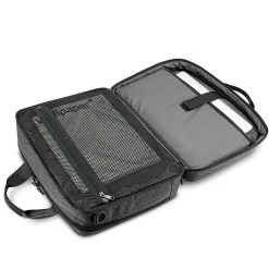 Nomad Collection Voyage Laptop Briefcase, Gray Polyester (NOM301-10)<Solo New York Discount
