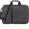 Polyester Briefcase, Laptop Compatible, Black (UBN310-10)<Solo New York Discount