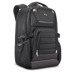 Pro Black Mesh 17.3" Laptop Backpack (PRO742-4)<Solo New York Outlet