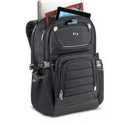 Pro Black Mesh 17.3" Laptop Backpack (PRO742-4)<Solo New York Outlet
