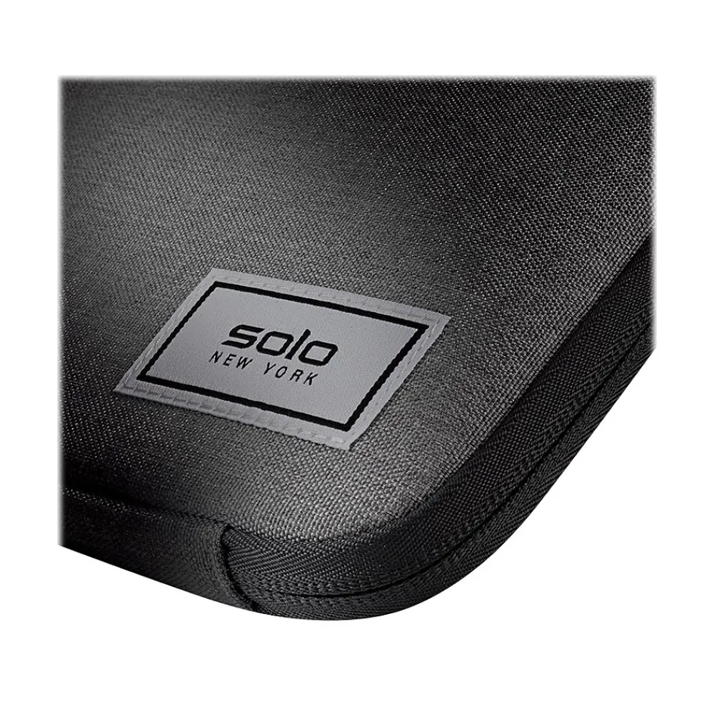 Recycled Re:focus Polyester Laptop Sleeve for 13.3" Laptops, Gray (UBN113-10X)<Solo New York Discount