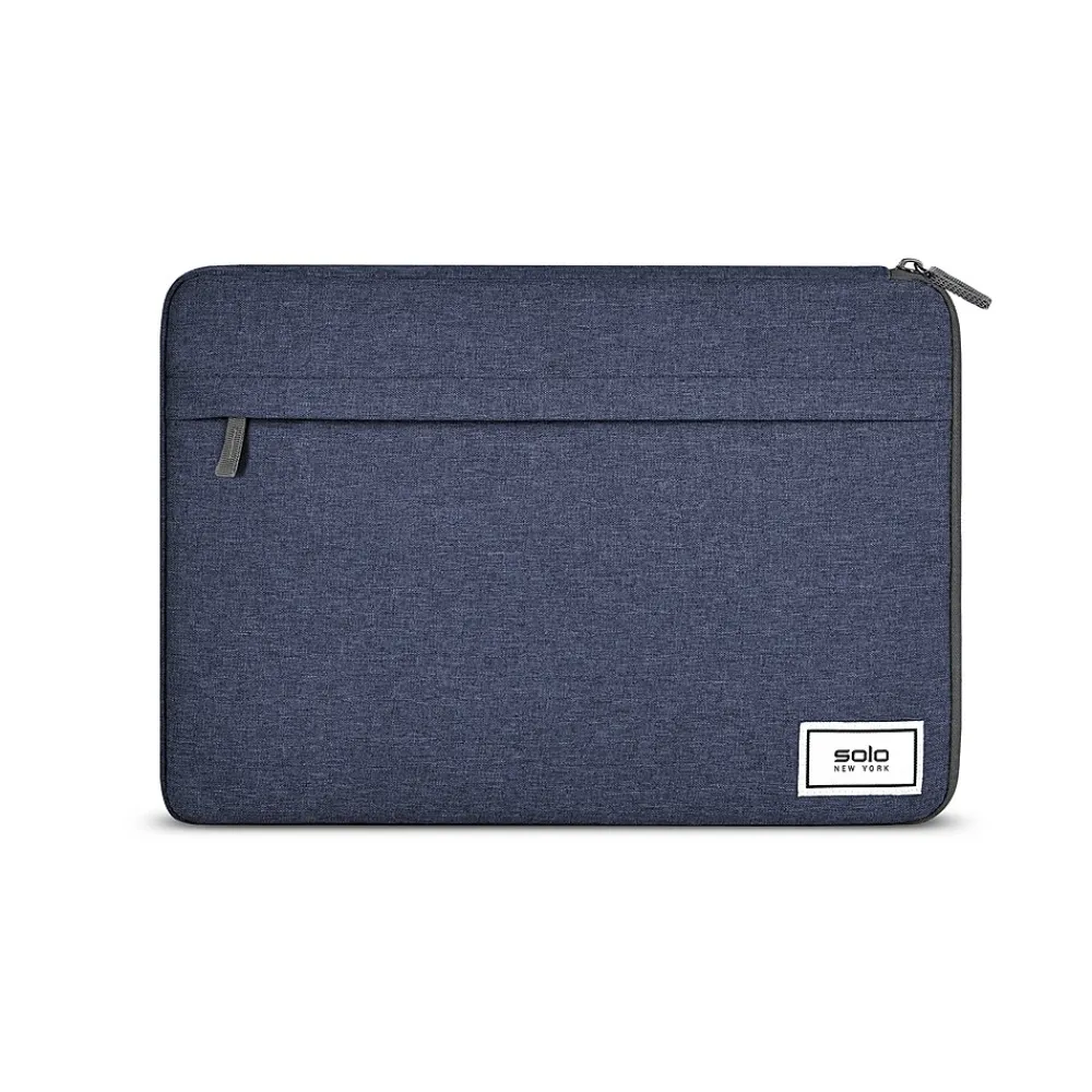 Re:cycled Re:focus 15.6" Polyester Laptop Sleeve, Navy (UBN105-5)<Solo New York Sale