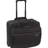 Sterling Polyester Briefcase, Laptop Compatible, Rolling, Black (CLA902-4)<Solo New York Sale