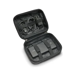 Stone Polyester Travel Technology Case, Gray (UBN294-4/10)<Solo New York Online