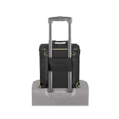 Triumph Collection Austin Laptop Tote Backpack, Black Polyester (EXE803-4)<Solo New York New