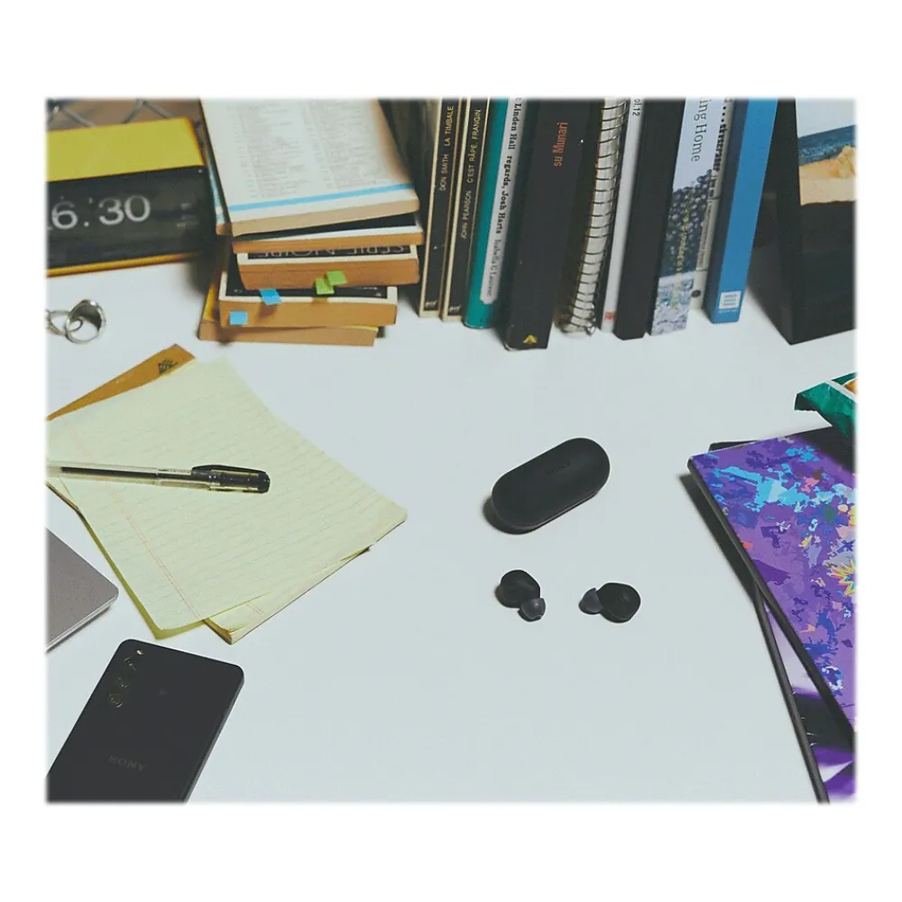 Wireless Active Noise Canceling Earbuds, Bluetooth, Black (WFC700N/B)<Sony Clearance