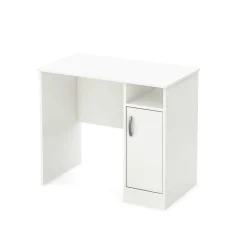 Computer Desks*South Shore Axess 34"W Small Desk, (7250075) Pure White