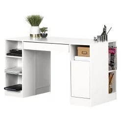 Office Desks*South Shore ™ Crea 30" Craft Table, Pure White (7550727)