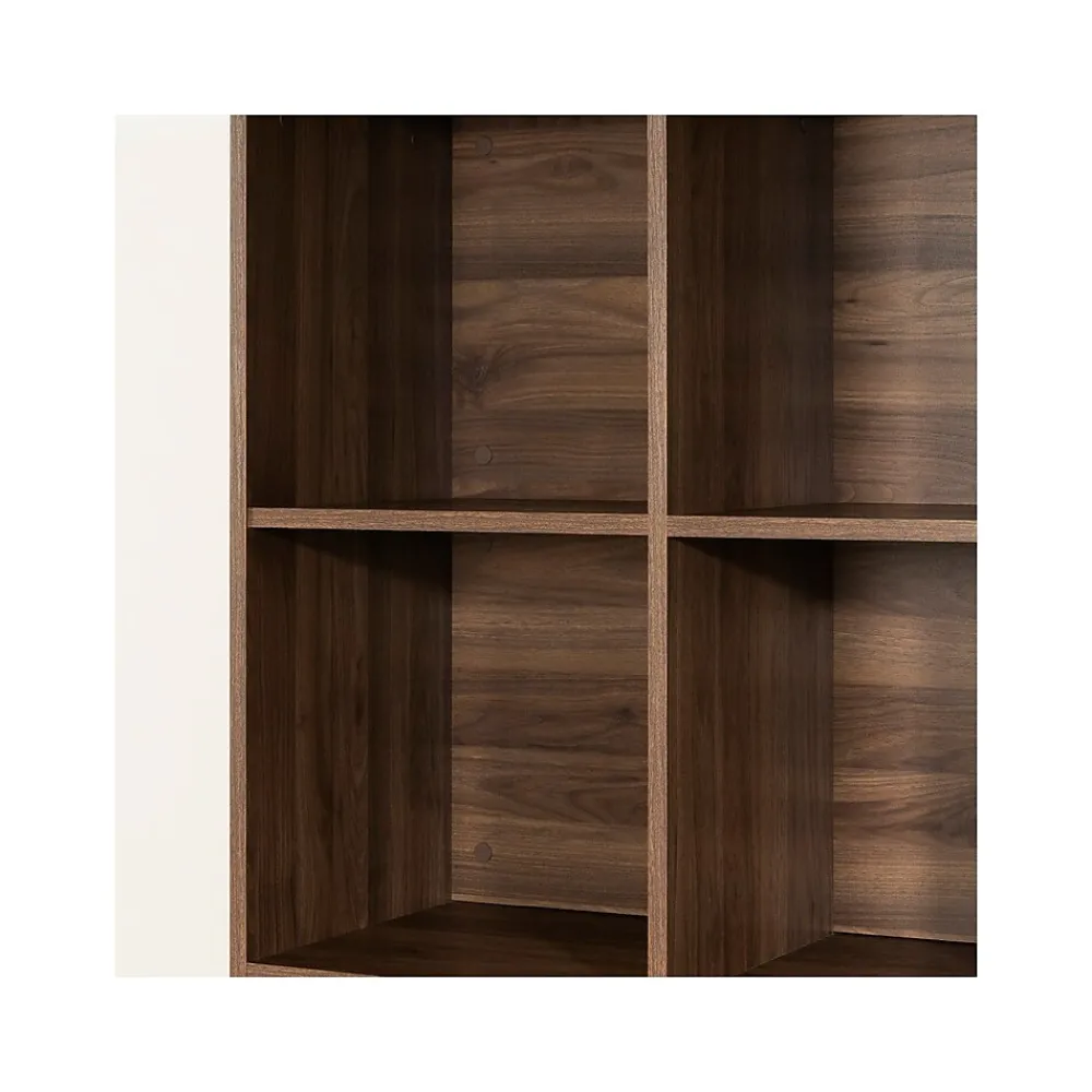 Bookcases*South Shore Helsy 65.25" 6-Shelf Bookcase with Adjustable Shelf, Natural Walnut Laminated Particleboard (13868)