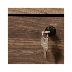 File Cabinets*South Shore Helsy 2-Drawer Lateral File Cabinet, Letter/Legal Size, Lockable, 30.25